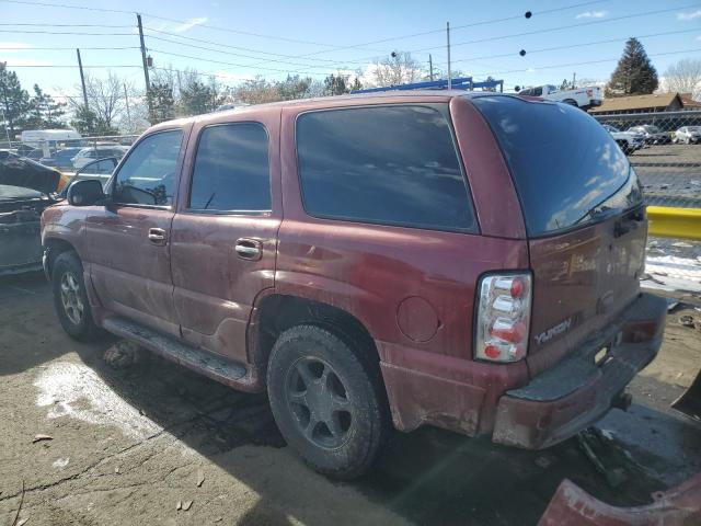 GMC DENALI 2001 maroon 4dr spor gas 1GKEK63U81J203655 photo #3