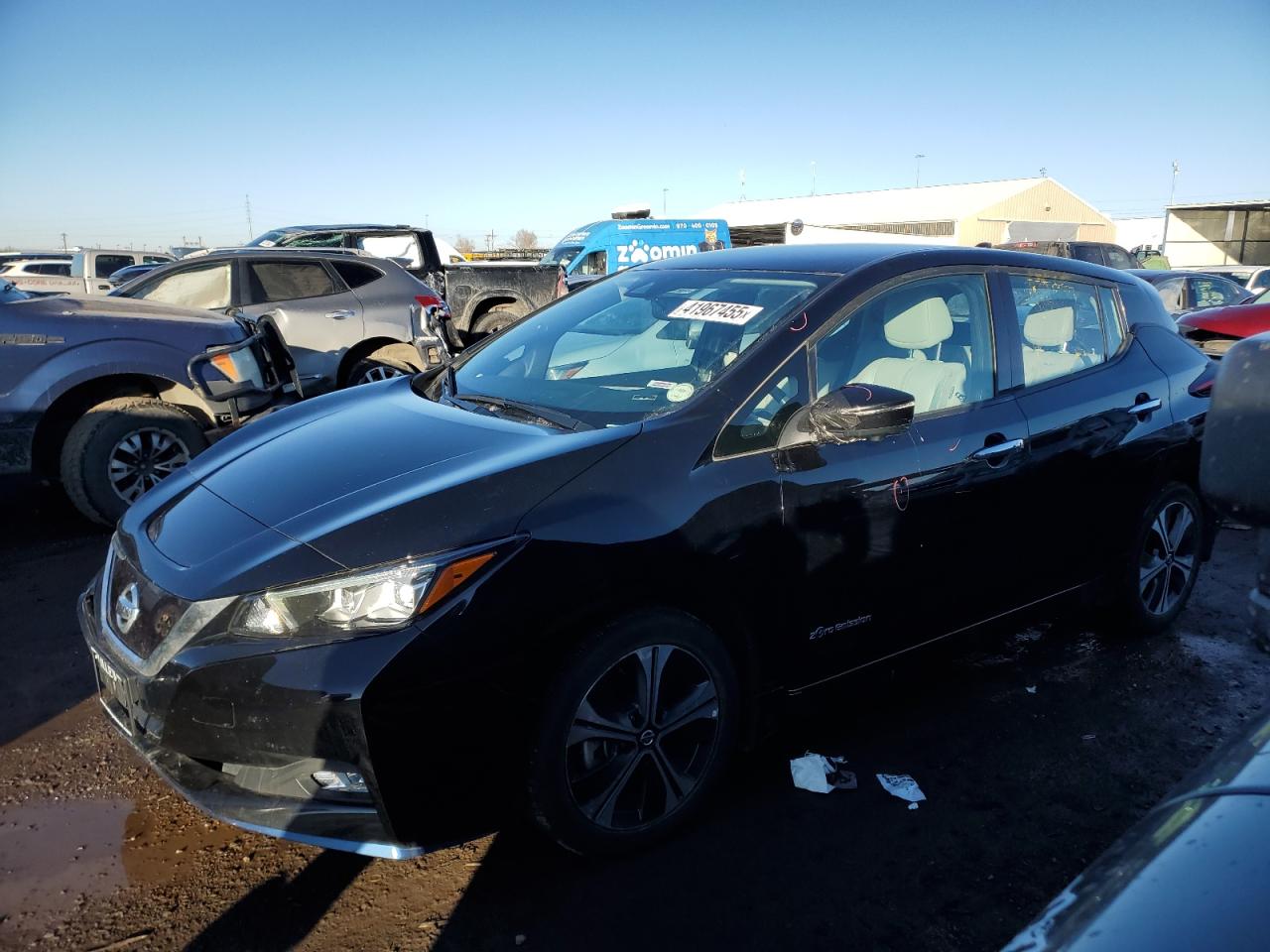 1N4BZ1CP6KC318466 NISSAN LEAF S PLU 2019