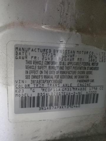 2019 NISSAN SENTRA S - 3N1AB7APXKY390460