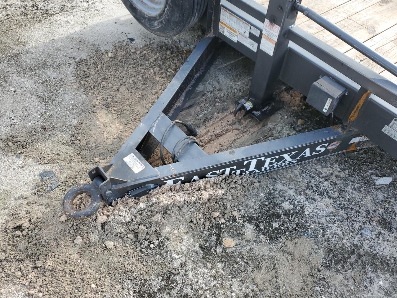 Lot #3286707324 2021 EAST TEXAS 24' UTILITY TRAILER