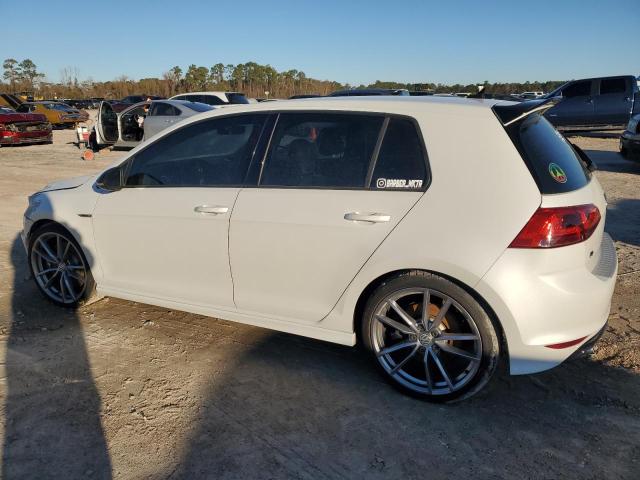 VOLKSWAGEN GOLF R 2017 white  gas WVWVF7AU6HW040722 photo #3