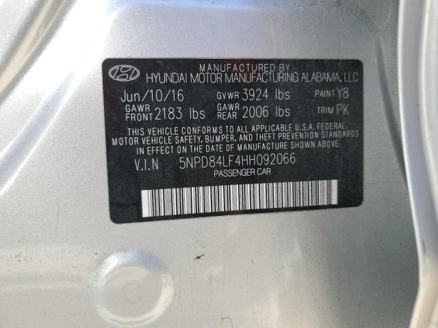 2017 HYUNDAI ELANTRA SE - 5NPD84LF4HH092066