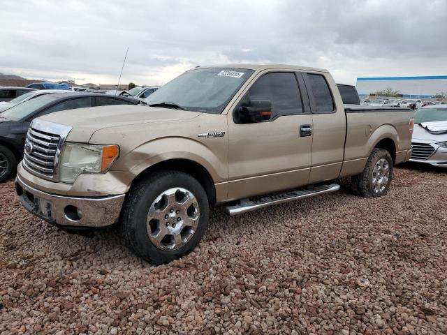 FORD F150 SUPER 2012 tan  flexible fuel 1FTFX1CF1CFB55587 photo #1