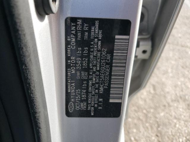 2016 HYUNDAI ACCENT KMHCT5AE6GU261062