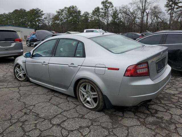 ACURA TL 2008 silver  gas 19UUA66258A007821 photo #3