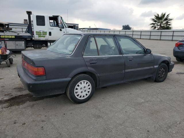 HONDA CIVIC LX 1991 black  gas 1HGED3658ML072049 photo #4