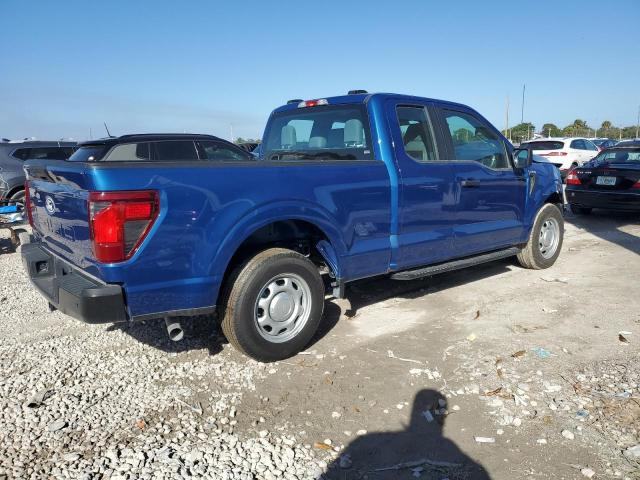 FORD F150 XL 2024 blue  gas 1FTEX1KP2RKD11805 photo #4