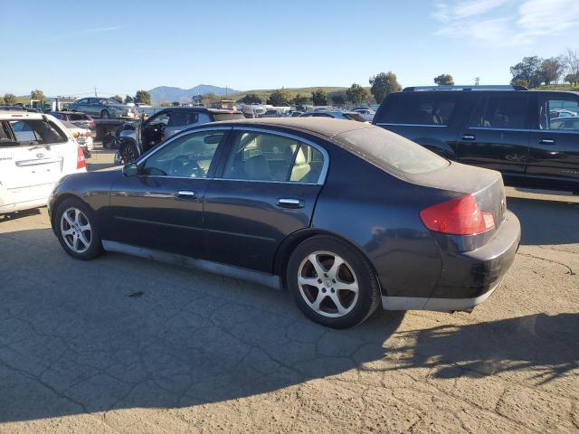 INFINITI G35 2003 blue  gas JNKCV51E23M015424 photo #3