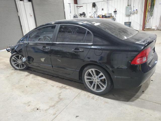 HONDA CIVIC SI 2008 black sedan 4d gas 2HGFA555X8H709181 photo #3