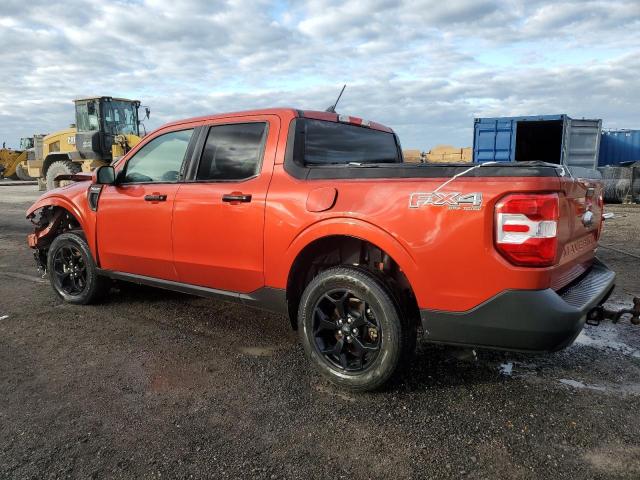 FORD MAVERICK X 2022 orange  gas 3FTTW8F91NRA35329 photo #3