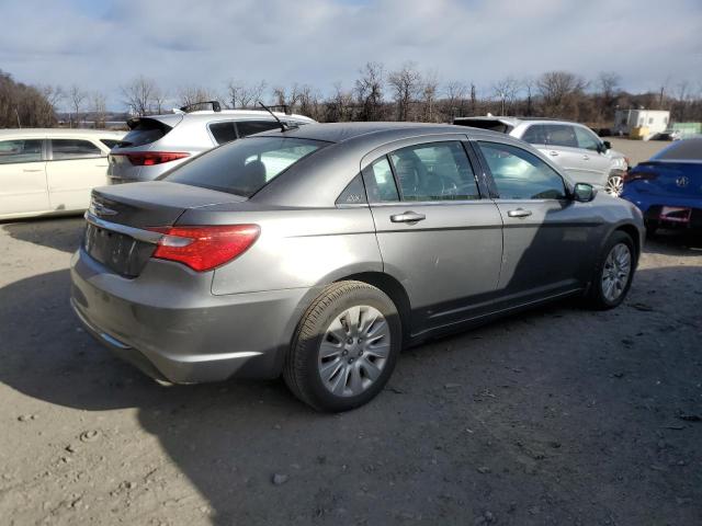 CHRYSLER 200 LX 2012 gray sedan 4d gas 1C3CCBAB2CN120782 photo #4