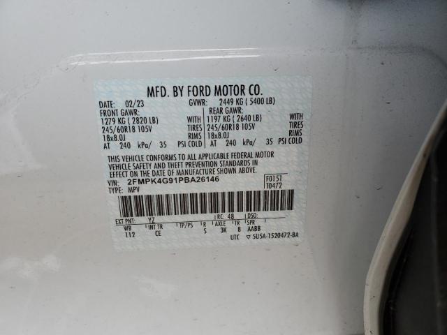 2023 FORD EDGE SE - 2FMPK4G91PBA26146