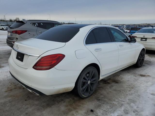 MERCEDES-BENZ C 300 4MAT 2015 white sedan 4d gas 55SWF4KB6FU057214 photo #4