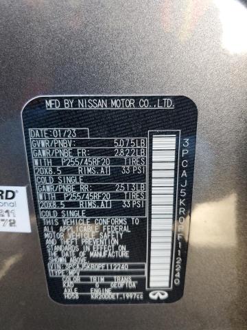 2023 INFINITI QX55 ESSEN 3PCAJ5KR0PF112240