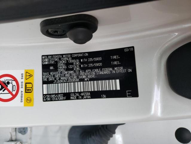 2018 LEXUS RX 350 L - JTJDZKCA7J2008588