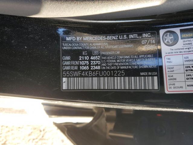 2015 MERCEDES-BENZ C 300 4MAT 55SWF4KB6FU001225
