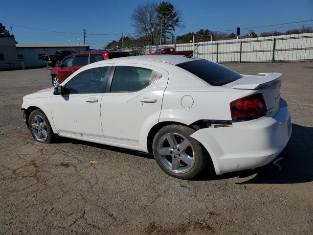 DODGE AVENGER SX 2013 white  gas 1C3CDZCB4DN552794 photo #3