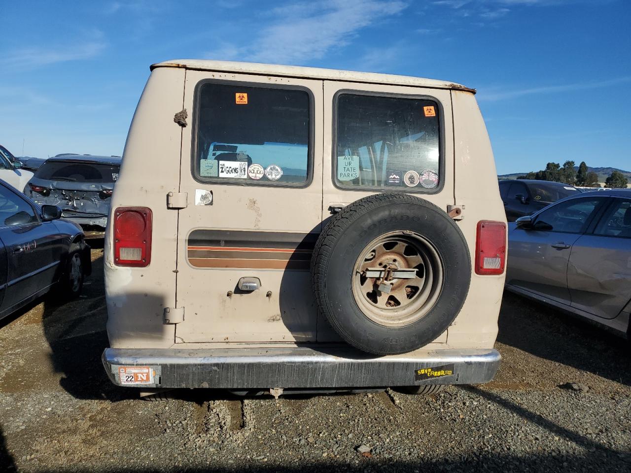 Lot #3056814551 1983 DODGE RAM VAN B2