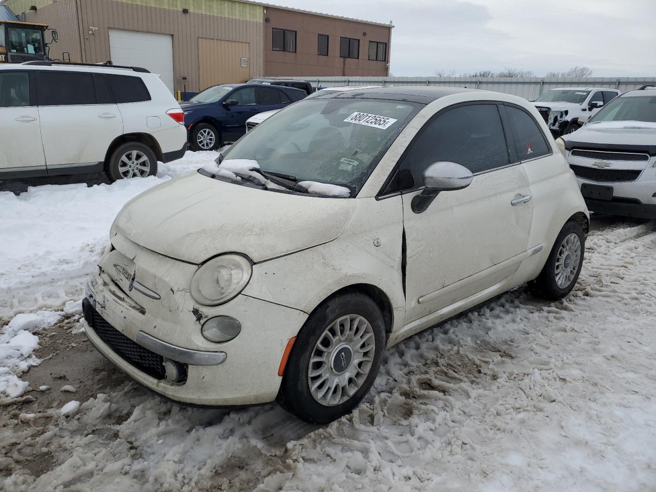  Salvage FIAT 500