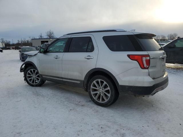 FORD EXPLORER L 2017 silver  gas 1FM5K8FH8HGB48973 photo #3