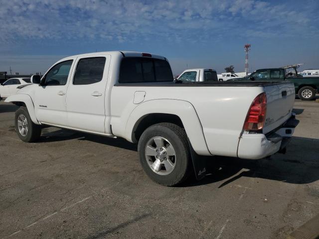 TOYOTA TACOMA DOU 2007 white crew pic gas 5TEMU52NX7Z363928 photo #3