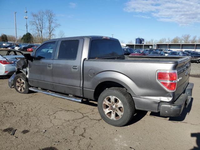 FORD F150 SUPER 2014 gray  flexible fuel 1FTFW1EF4EFA70715 photo #3