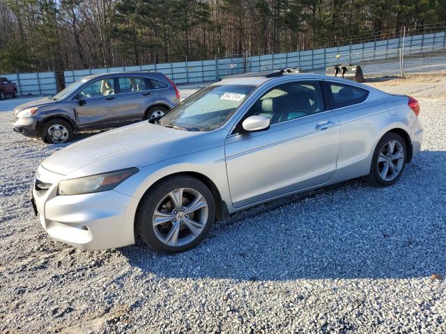 HONDA ACCORD EXL 2011 silver coupe gas 1HGCS2B8XBA008904 photo #1