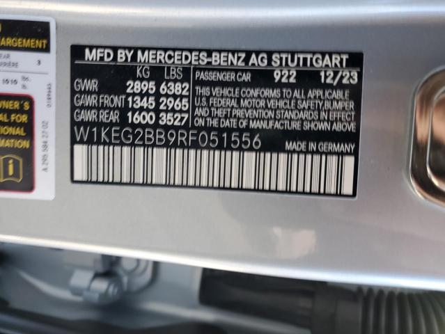 2024 MERCEDES-BENZ EQE SEDAN W1KEG2BB9RF051556