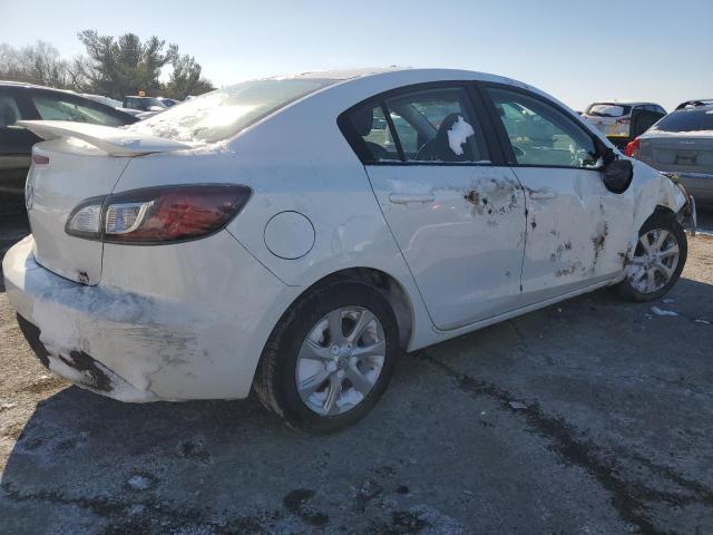 MAZDA 3 I 2011 white  gas JM1BL1VG1B1900897 photo #4