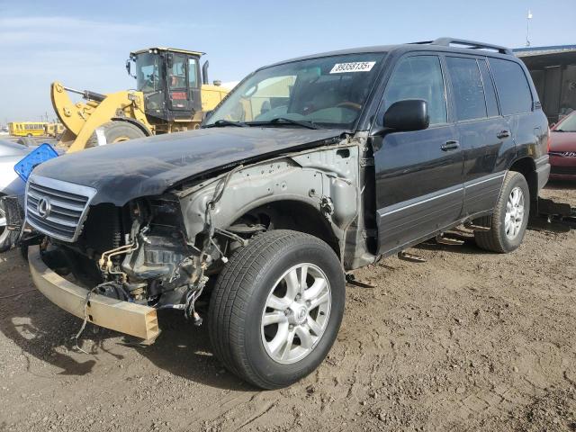 LEXUS LX 470 2005 black  gas JTJHT00WX53550338 photo #1