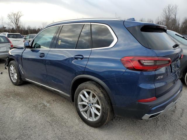 BMW X5 XDRIVE4 2019 blue  gas 5UXCR6C59KLL09012 photo #3