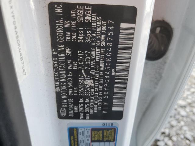 2019 KIA SORENTO LX - 5XYPG4A50KG487547
