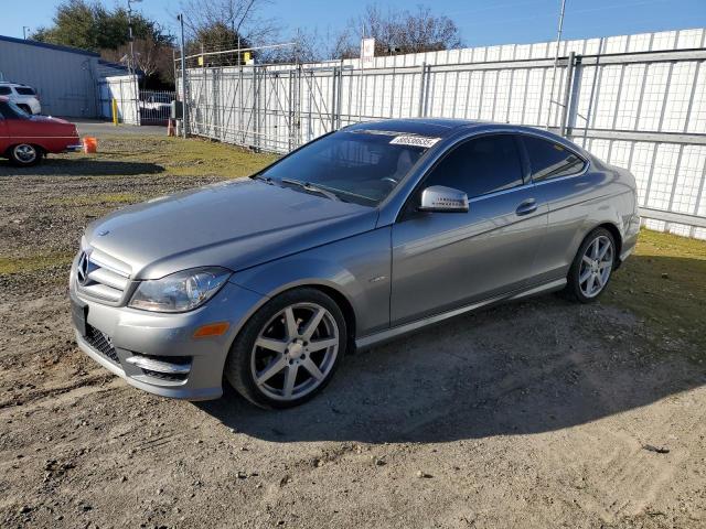 MERCEDES-BENZ C 250 2012 silver  gas WDDGJ4HB6CF763866 photo #1