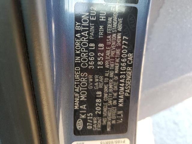 2016 KIA RIO LX - KNADM4A31G6600777