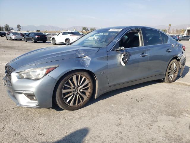 INFINITI Q50 LUXE 2018 gray  gas JN1EV7AP7JM360889 photo #1