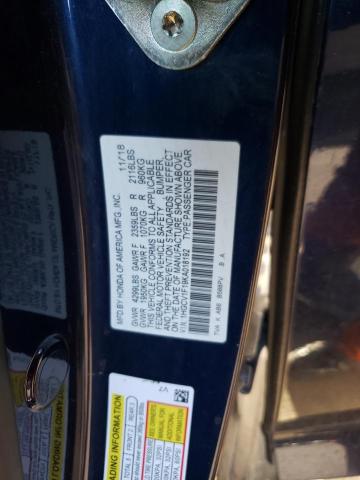 2019 HONDA ACCORD LX - 1HGCV1F19KA018192