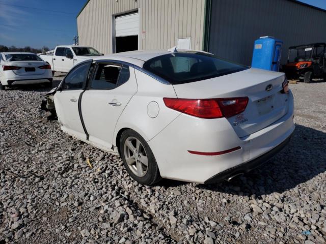 Vin: knagm4a77f5556238, lot: 86639164, kia optima lx 20152