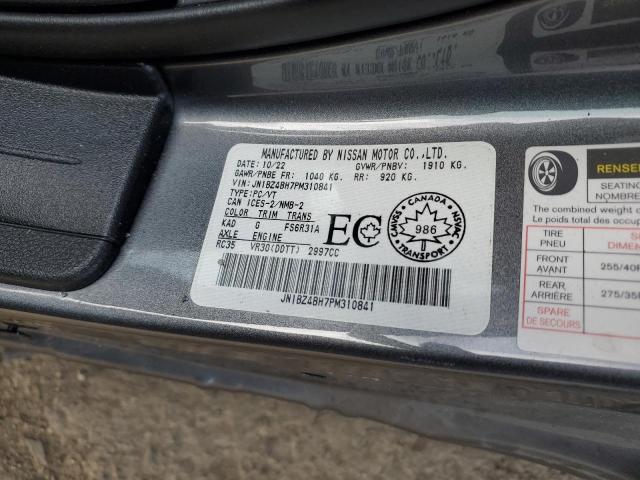 2023 NISSAN Z PERFORMA JN1BZ4BH7PM310841