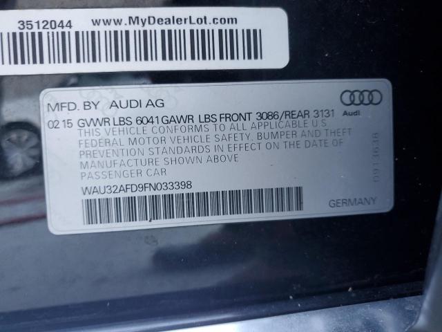 2015 AUDI A8 L QUATT - WAU32AFD9FN033398