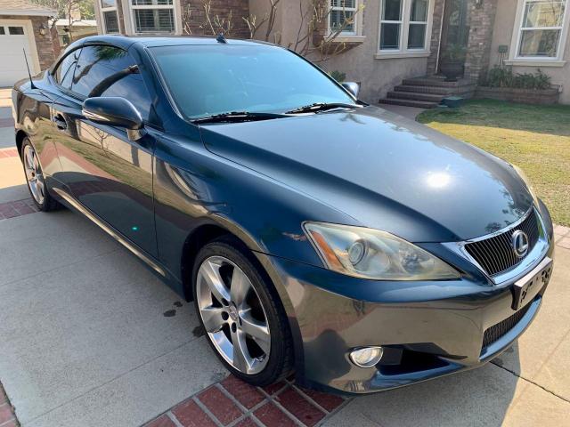 LEXUS IS 250 2010 gray  gas JTHFF2C28A2513079 photo #1