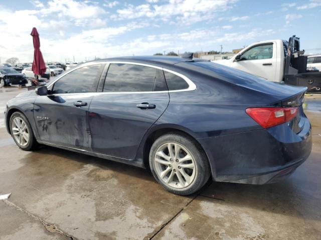 CHEVROLET MALIBU LT 2017 blue sedan 4d gas 1G1ZE5ST7HF187073 photo #3