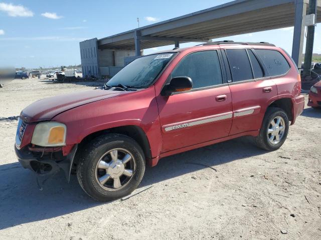 GMC ENVOY 2004 red  gas 1GKDT13S642322894 photo #1