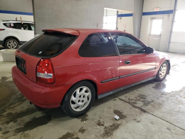 HONDA CIVIC DX 1998 red  gas 2HGEJ6441WH115523 photo #4