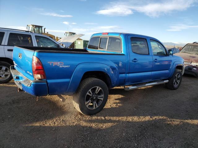 TOYOTA TACOMA DOU 2006 blue crew pic gas 5TEMU52N66Z151946 photo #4