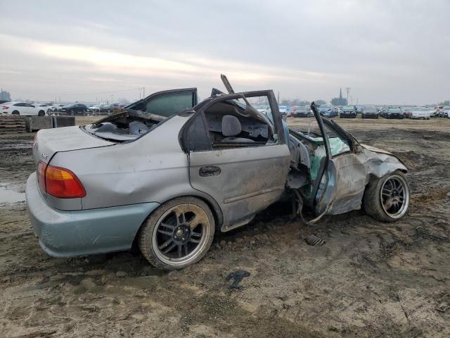 HONDA CIVIC LX 1999 blue  gas 2HGEJ6672XH508651 photo #4