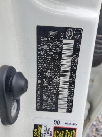 2017 TOYOTA COROLLA L 2T1BURHEXHC850012