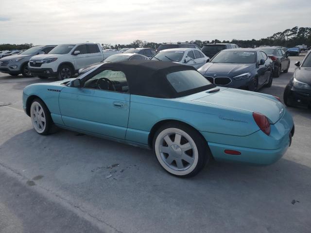 FORD THUNDERBIR 2002 teal converti gas 1FAHP60A92Y105771 photo #4