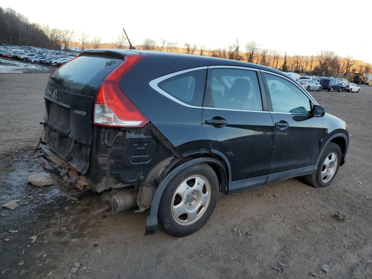 Lot #3052290669 2014 HONDA CR-V LX