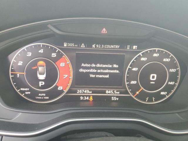 2019 AUDI S5 PRESTIG WAU24GF51KN010340