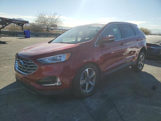 FORD EDGE SEL 2020 red  gas 2FMPK3J97LBB15037 photo #1